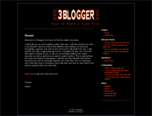 Tablet Screenshot of 3blogger.com
